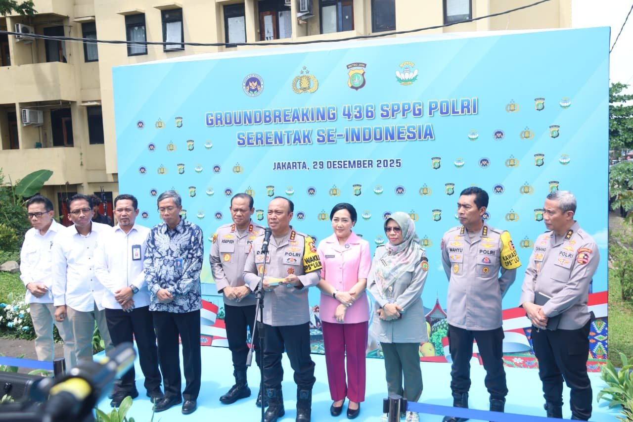 Doorstop GroundBreaking 436 SPPG Polri Serentak Seluruh Indonesia.